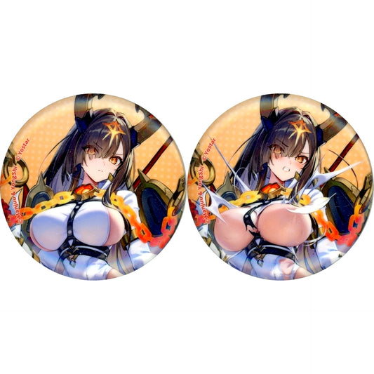 Lyme Azur Lane Set of 2 Button April Fools Goods [USED]