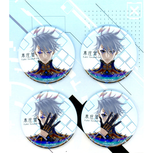 Ruler James Moriarty White Background Fate/Grand Order Raita Honjou Exhibition Edition 03 Noble Phantasm Animation Button Set [USED]