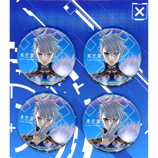 Ruler James Moriarty Blue Background Fate/Grand Order Raita Honjou Exhibition Edition 03 Noble Phantasm Animation Button Set [USED]
