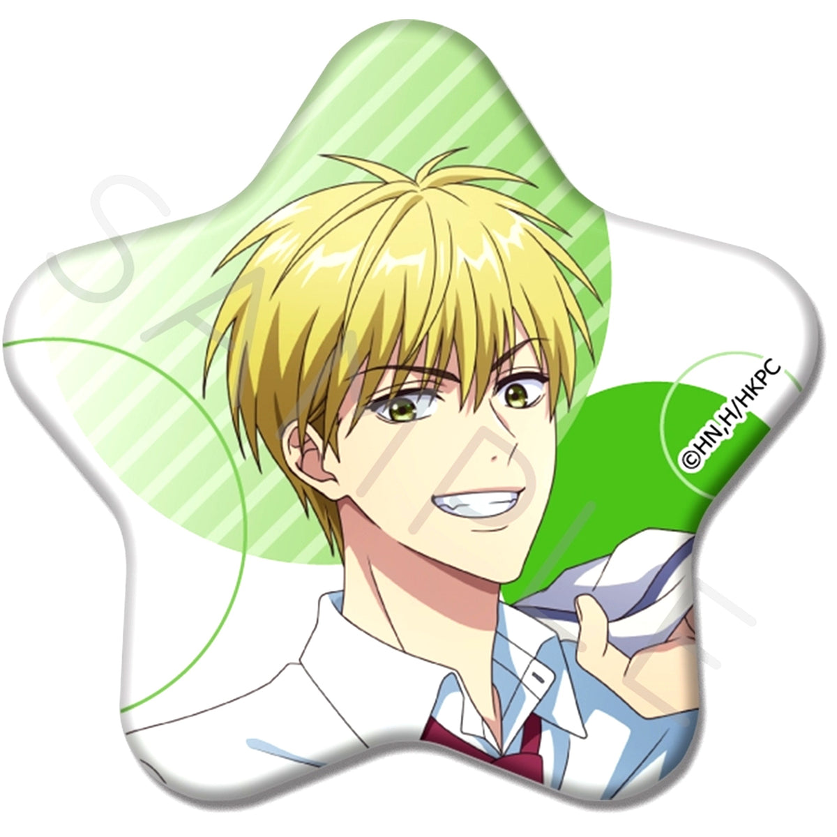 Shuichi Nakatsu C. Hana-Kimi: For You in Full Blossom Star-Shaped Button [USED]