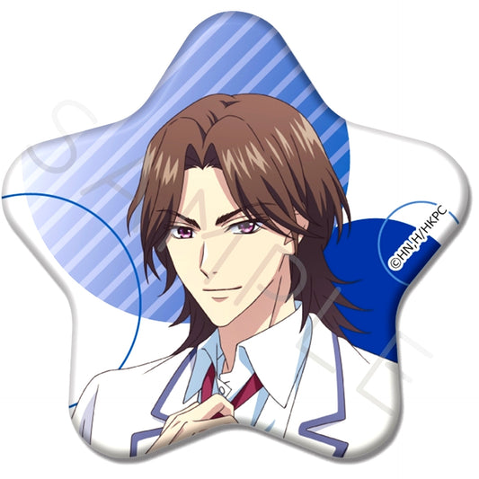 Minami Nanba D. Hana-Kimi: For You in Full Blossom Star-Shaped Button [USED]