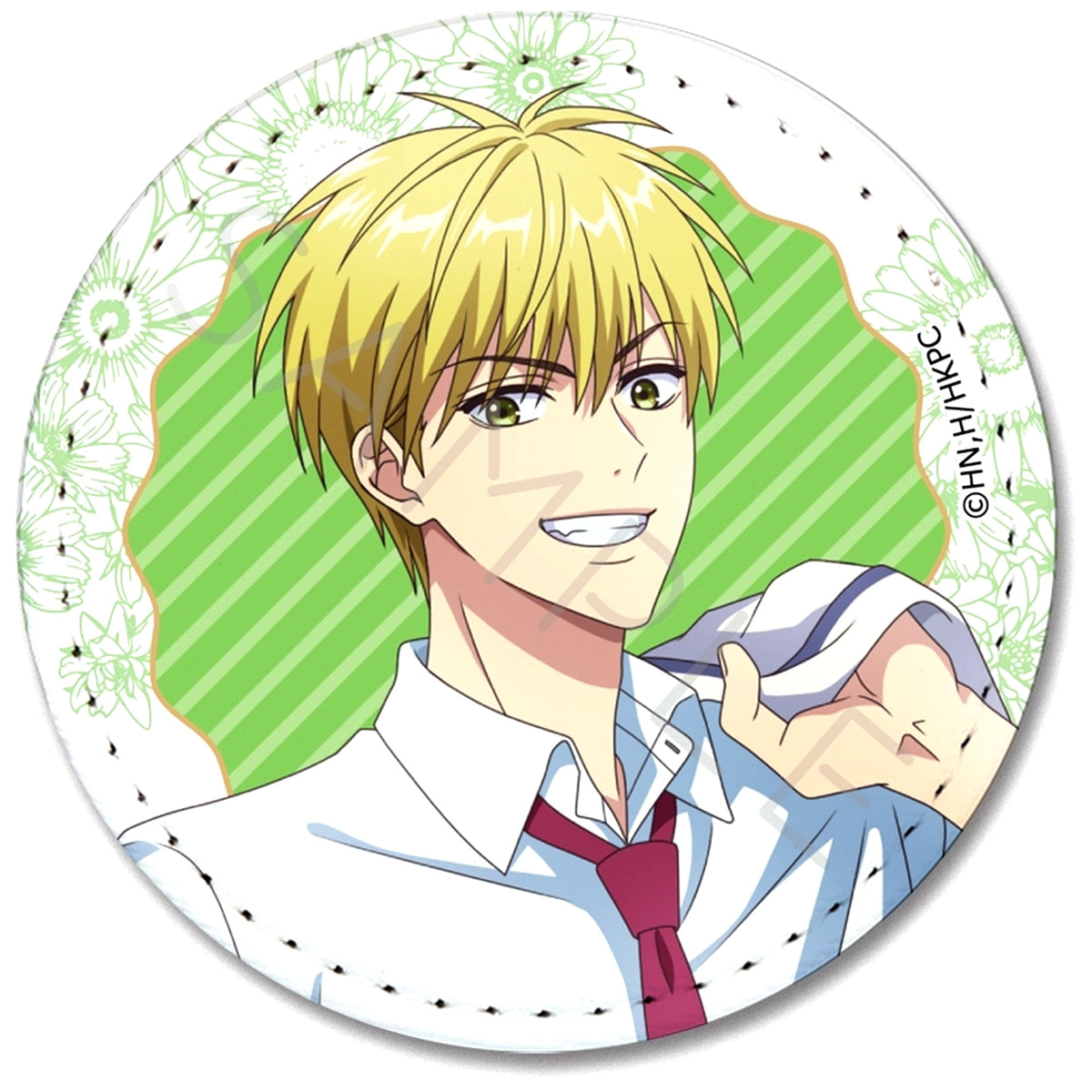Shuichi Nakatsu C. Hana-Kimi: For You in Full Blossom Leather Badge [USED]