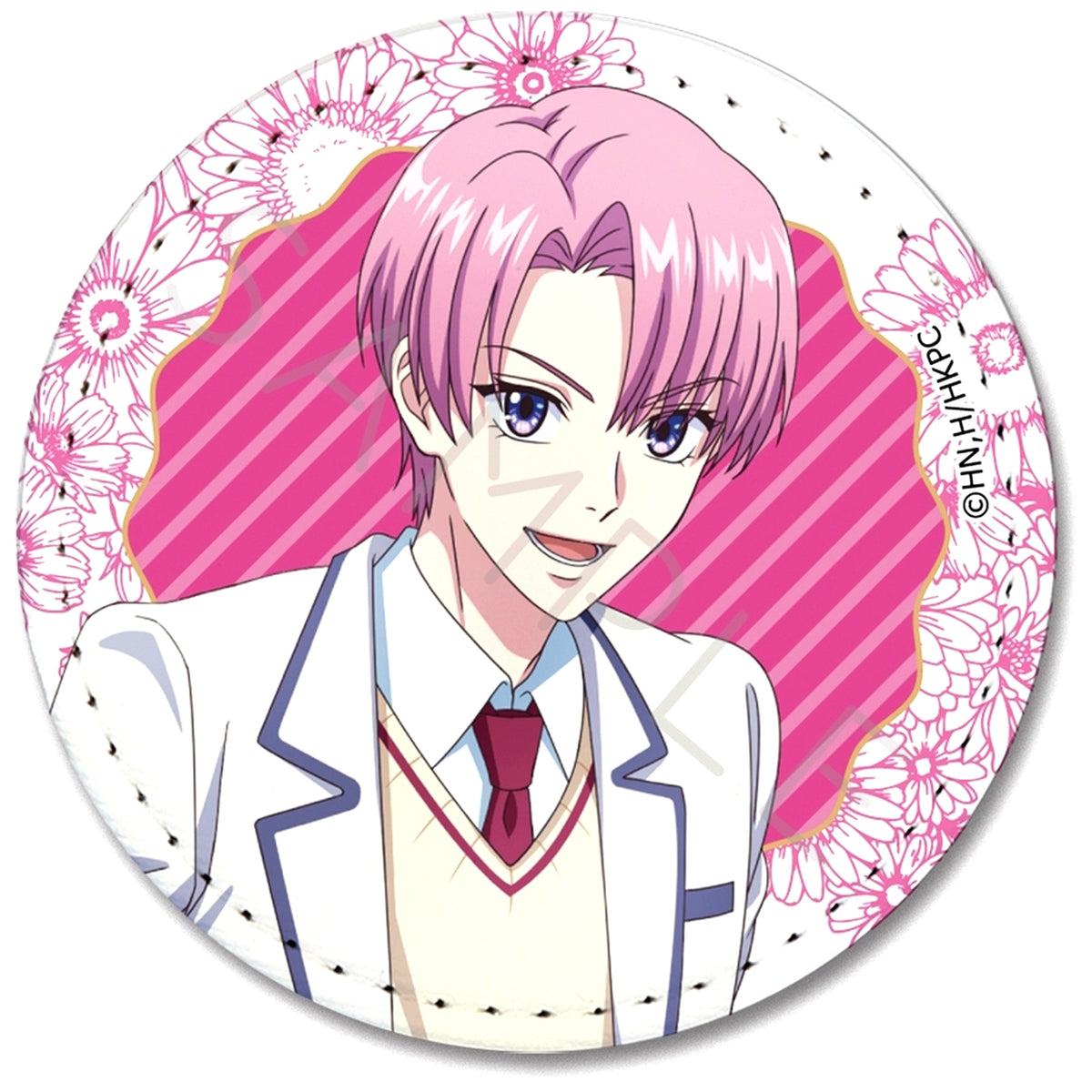 Senri Nakao F. Leather Badge Hana-Kimi: For You in Full Blossom [USED]