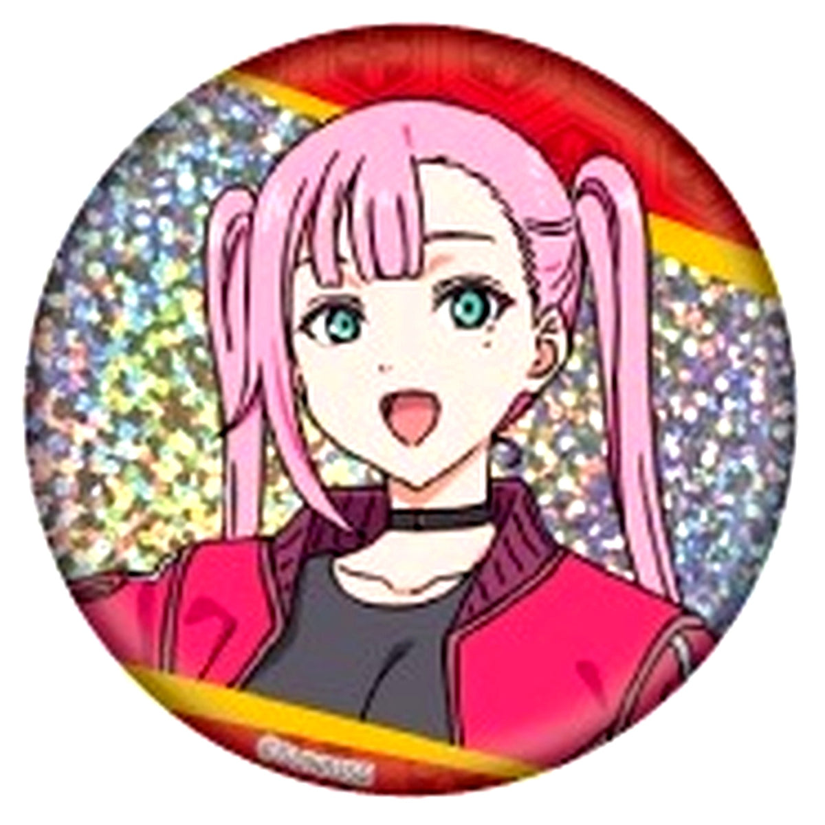 Mirei Aragaki No.12 Yoroi-Shinden Samurai Troopers Ronin Warriors Trading Hologram Button [USED]