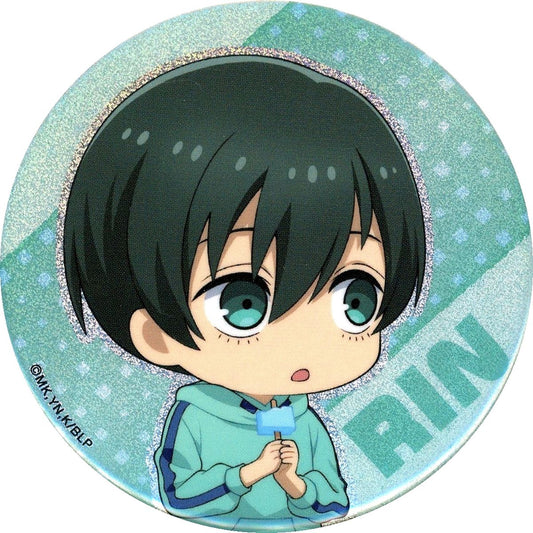 Rin Itoshi Blue Lock Season 2 Childhood Hologram Button Blu-ray VS. U-20 JAPAN 1 animate Paid Bonus [USED]