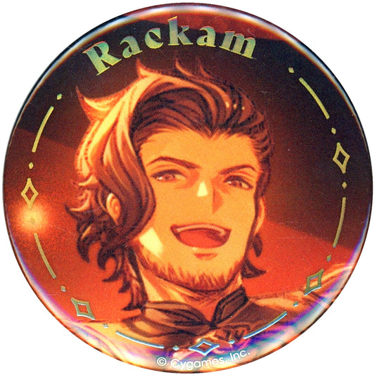 Rackam Granblue Fantasy EXTRA Fes 2026 Premium Foil Stamped Button [USED]