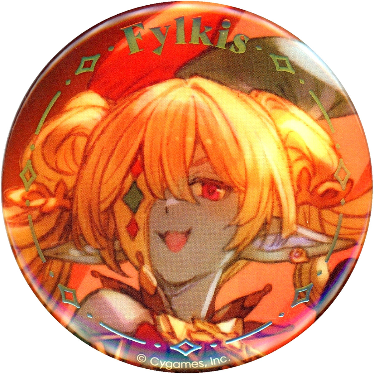Fylkis Granblue Fantasy EXTRA Fes 2026 Premium Foil Stamped Button [USED]