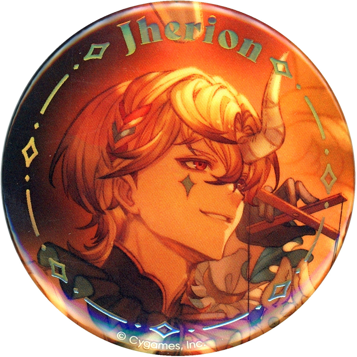 Jherion Granblue Fantasy EXTRA Fes 2026 Premium Foil Stamped Button [USED]