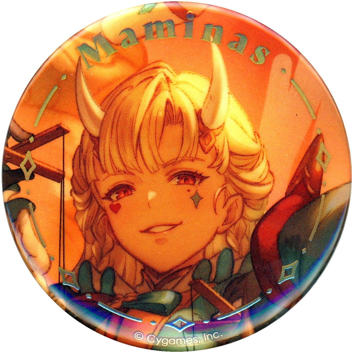 Maminas Granblue Fantasy EXTRA Fes 2026 Premium Foil Stamped Button [USED]