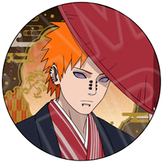 Pain Naruto Shippuden Hologram Button Modern Japanese Attire ver. [USED]