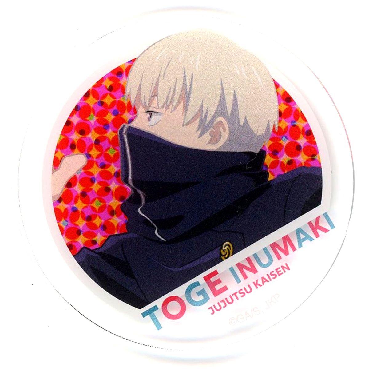 Toge Inumaki Jujutsu Kaisen Trading Acrylic Badge A 5th Anniversary SPECIAL POPUP at baseyard tokyo Visual 1st [USED]