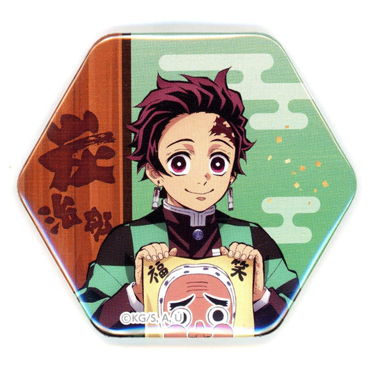 Tanjiro Kamado Demon Slayer: Kimetsu no Yaiba: Guide of the Corridor of Remembrance Sharpen Up Training C Prize Button [USED]