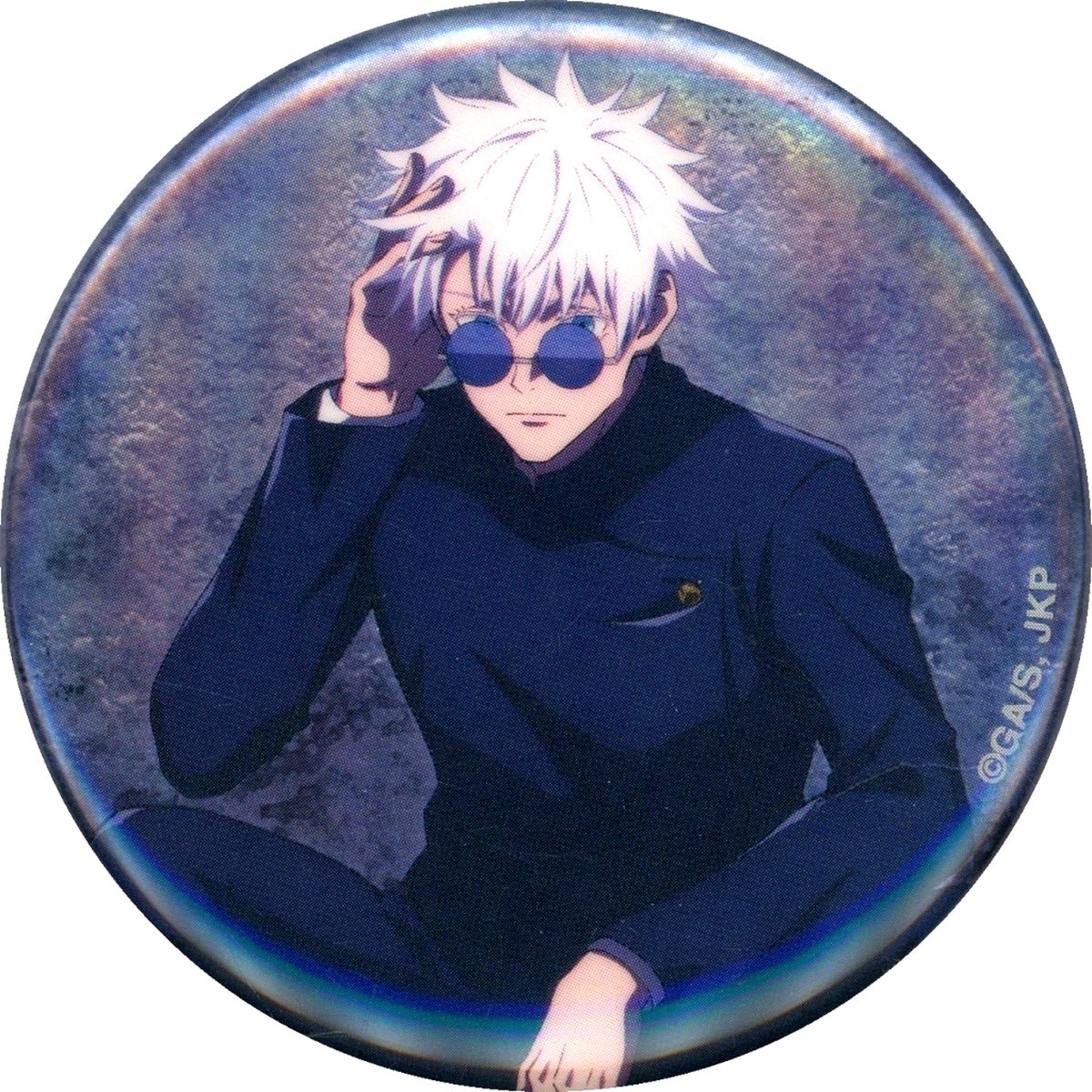 Satoru Gojo Aurora Jujutsu Kaisen PLAZA in Loft Trading Button The Wall [USED]
