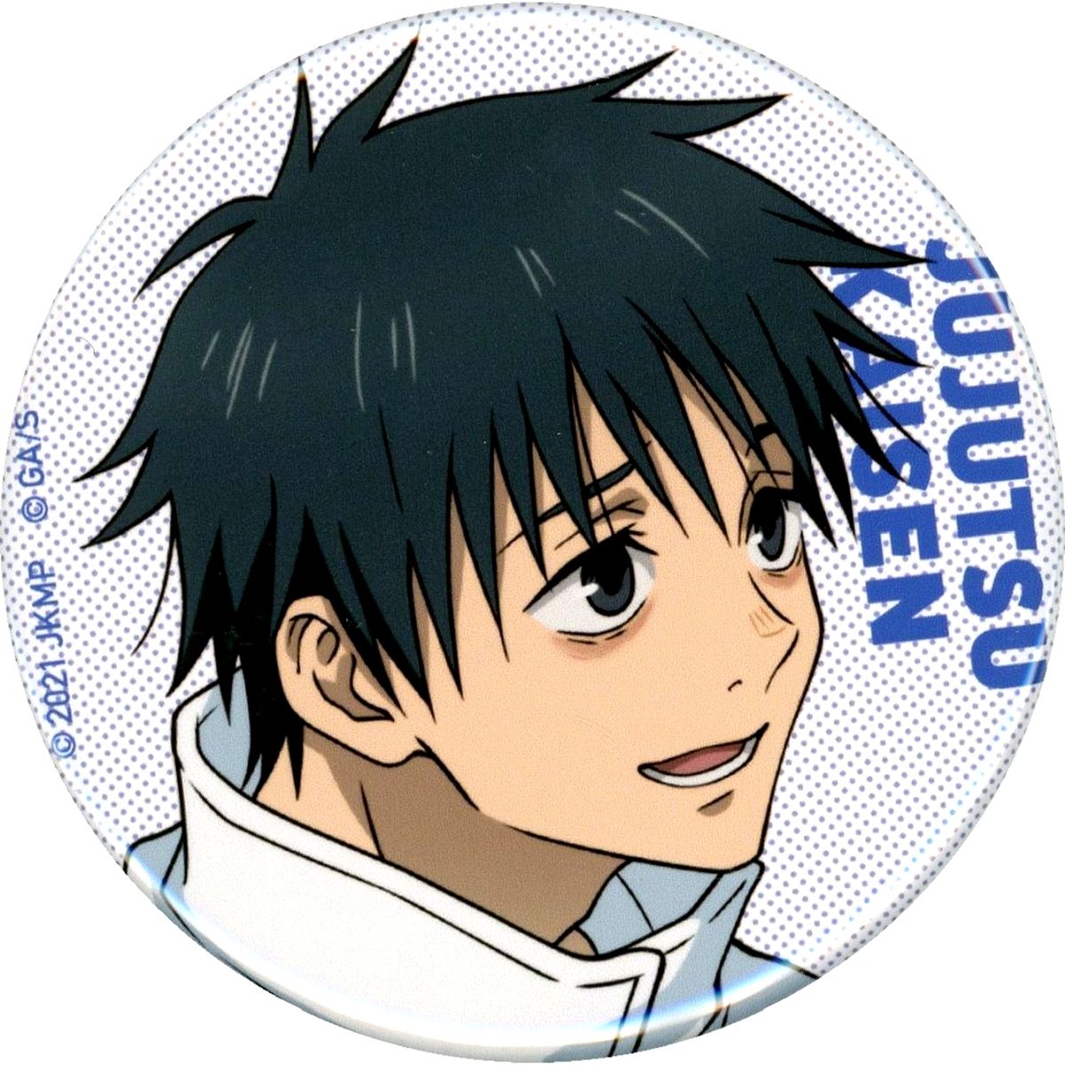 Yuta Okkotsu Work Logo Ver. Jujutsu Kaisen 0 JUJUTSU KAISEN Cafe 2026: 5th Anniversary Button [USED]
