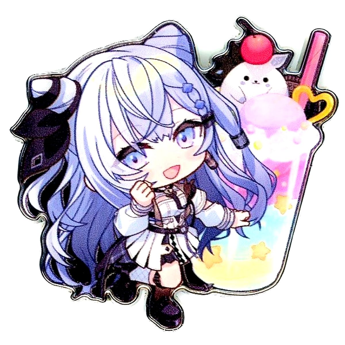 Vestia Zeta Virtual YouTuber Holo Live Harajuku Chibi Style Button hololive production official shop in Harajuku [USED]