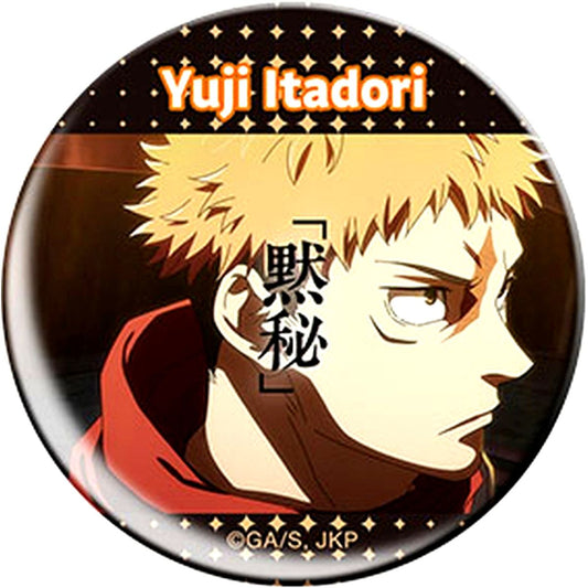 Yuji Itadori D Jujutsu Kaisen Season 3 Chara Badge Collection Button [USED]