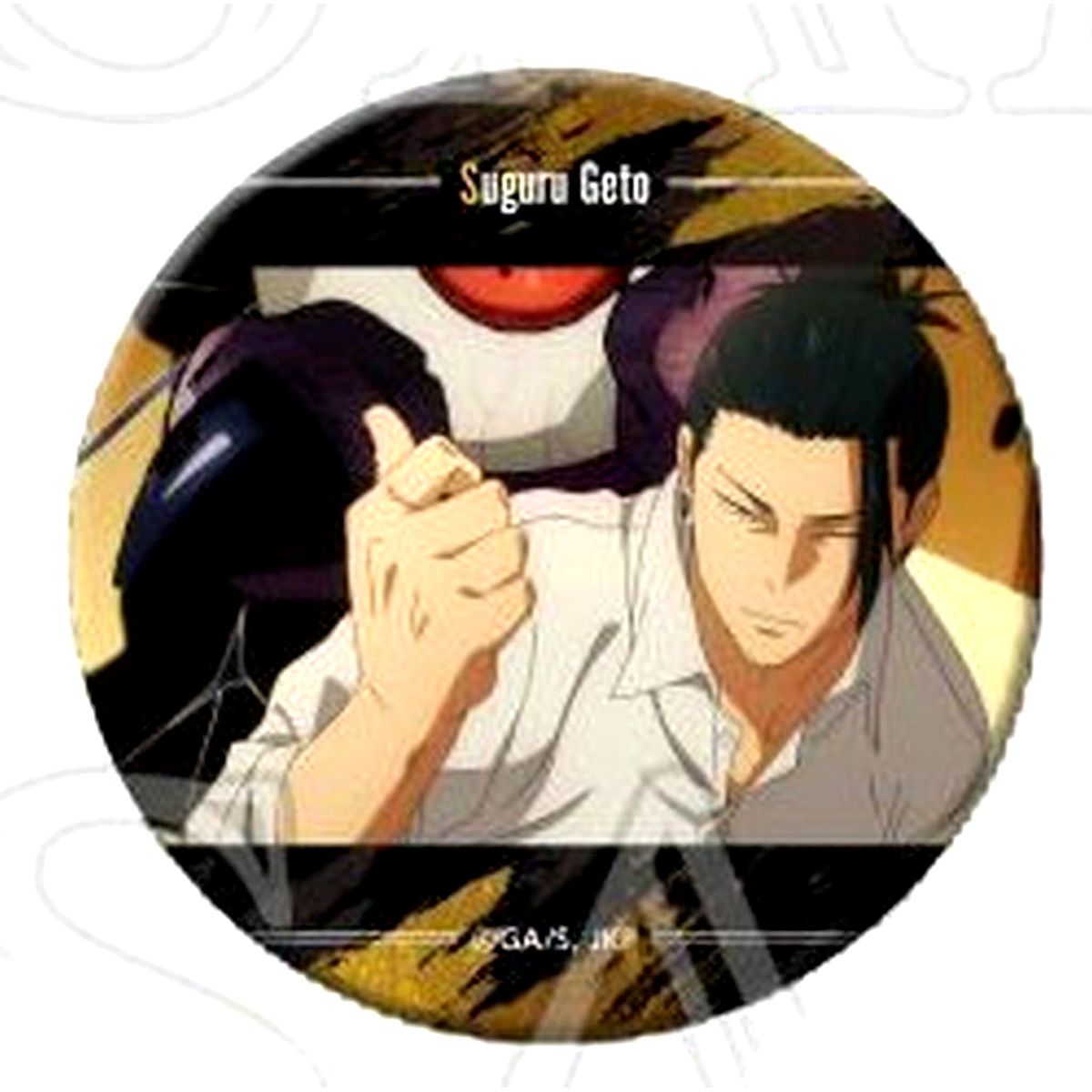 Suguru Geto Dress Shirt Jujutsu Kaisen: Hidden Inventory/Premature Death Memorable Scene Button Collection Strongest Duo Ver. [USED]