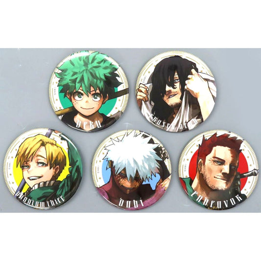 B Set Shin Jukketsu WORLD BEST HERO My Hero Academia Button Set of 5 JUMP GIGA 2025 AUTUMN Limited Mail Order [USED]