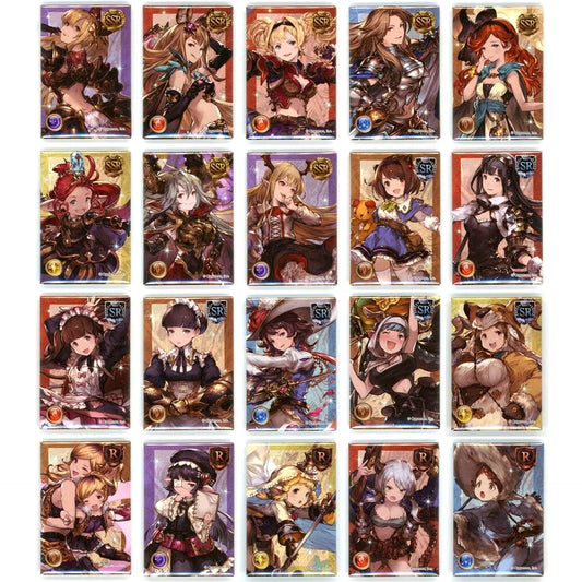Set of 20 Granblue Fantasy Trading Button Vol.2 [USED]