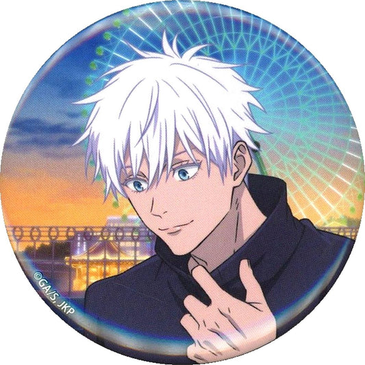 Satoru Gojo Normal Ver. Jujutsu Kaisen Anime JUJUTSU KAISEN 5th Anniversary x Yokohama Cosmo World / YOKOHAMA AIR CABIN 2026 Button MagicHour Ver. [USED]