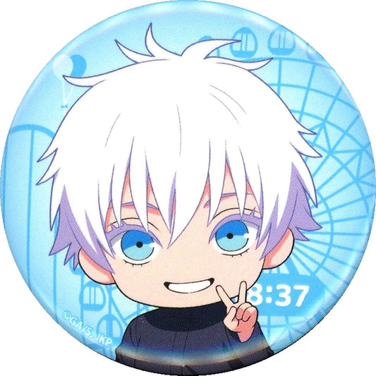 Satoru Gojo Teacher Jujutsu Kaisen Button Peace Ver. Anime JUJUTSU KAISEN 5th Anniversary x Yokohama Cosmo World / YOKOHAMA AIR CABIN 2026 [USED]