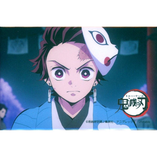 Tanjiro Kamado Demon Slayer: Kimetsu no Yaiba x ufotable Cafe Phase 1 Scene Shot Square Button Only Sold Separately [USED]