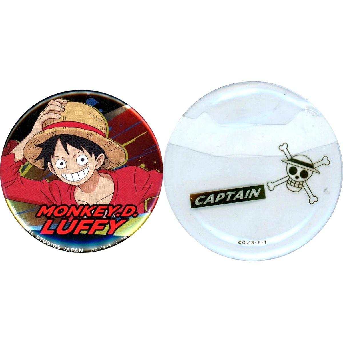 Monkey D. Luffy One Piece Collectible Button One Piece Premier Summer 2026 Universal Studios Japan Limited [USED]