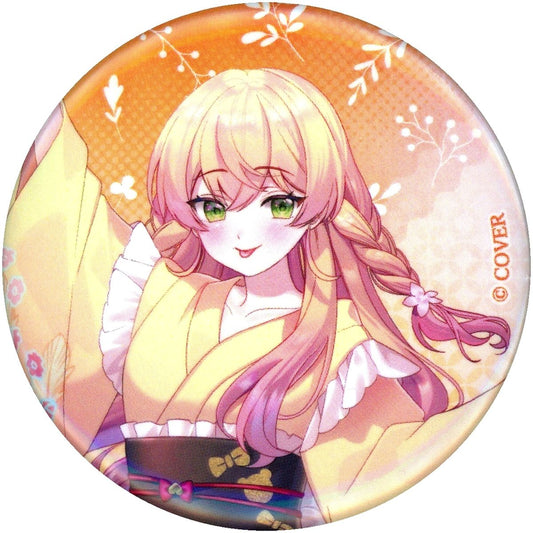 Momosuzu Nene Yukata Ver. Virtual YouTuber Holo Live Gokurakuyu / RAKU SPA Collab Vol. 9: Furo Life Healing Hot Spring Journey Hitomeguri Trading Button [USED]