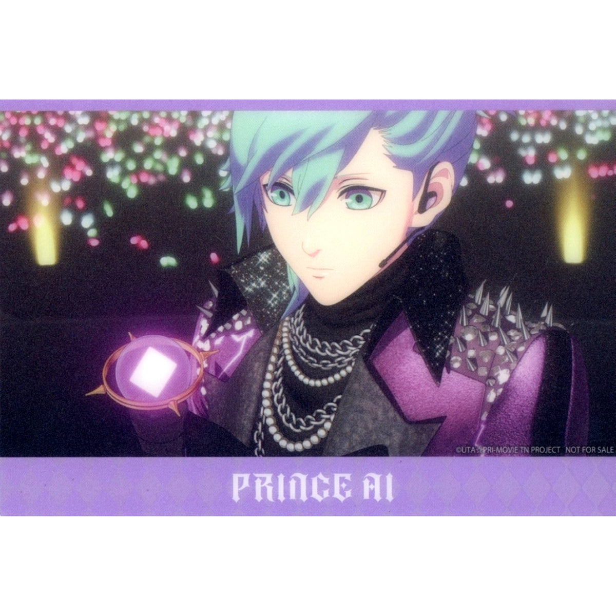 Ai Mikaze Penlight Uta no Prince-sama The Movie TABOO NIGHT XXXX Caravan Part 2 Mail Order Goods Purchase Bonus Clear Card [USED]