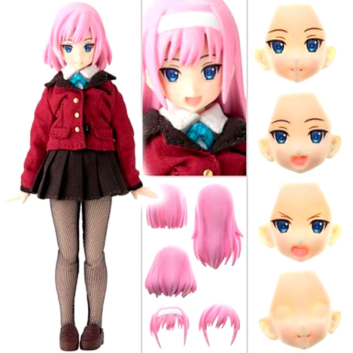 Assault Lily Type-B Custom Lily Pink 1/12 Doll Series 009 [USED]