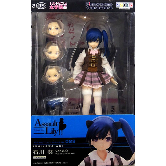 Aoi Ishikawa Assault Lily Ver. 2.0 Ludovico Girls Version 1/12 Doll Assault Lily Series Ludovico Girls Academy Ticket Included Exchange Ticket Limited [USED]