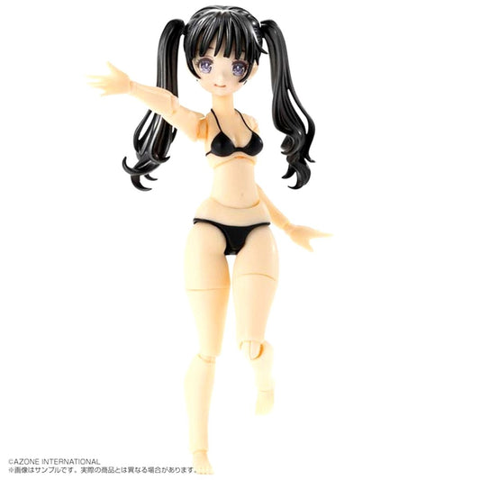 Irumi Yoshino Bikni Mates Black Hair Black Bikini 1/12 Doll [USED]