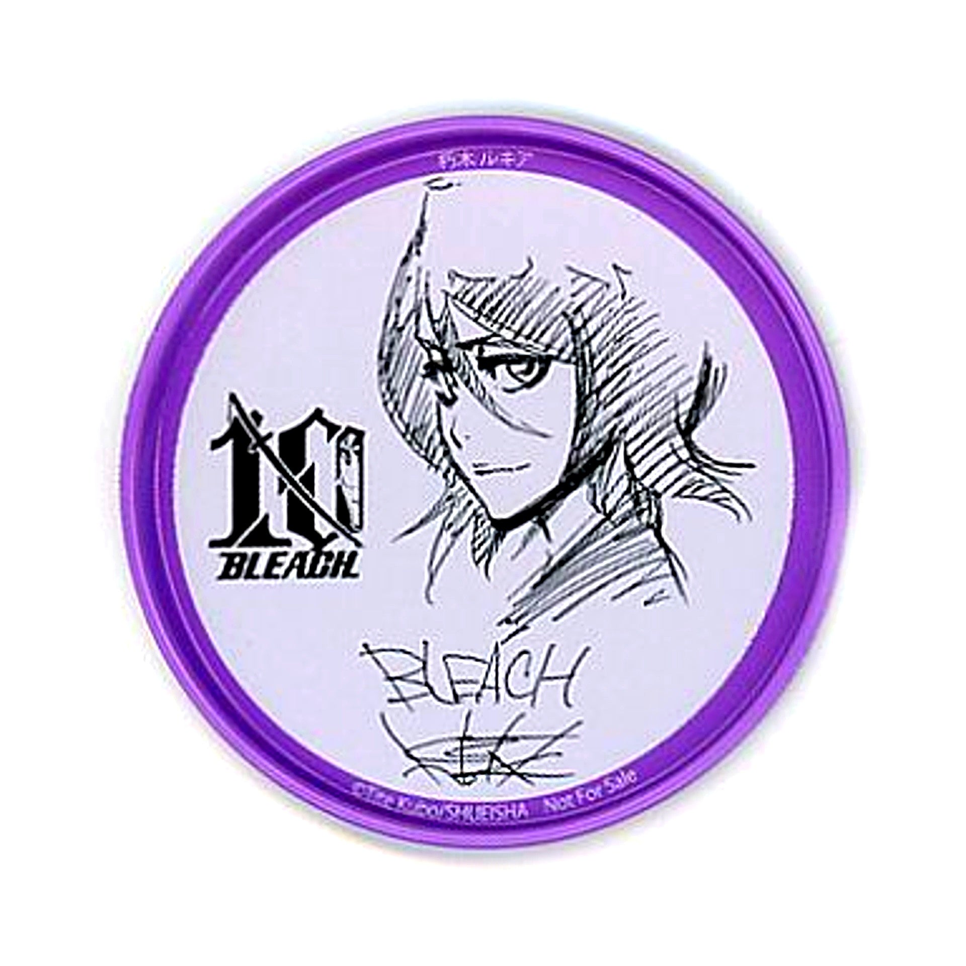 Rukia Kuchiki BLEACH Serialization 10th Anniversary Comic Purchaser First-Come First-Served Bonus Coaster [USED]