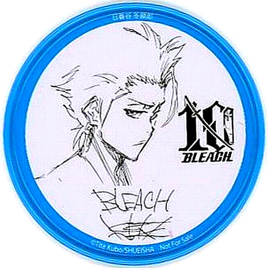 Toshiro Hitsugaya BLEACH Serialization 10th Anniversary Comic Purchaser First-Come First-Served Bonus Coaster [USED]