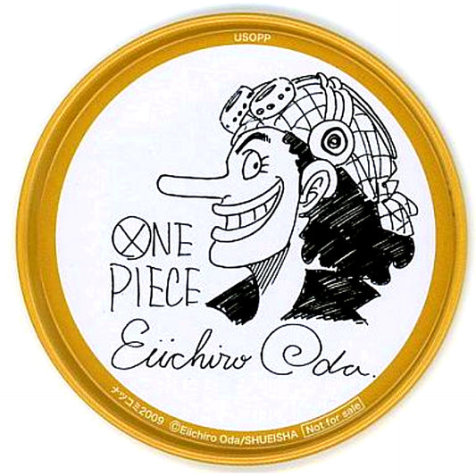 Usopp ONE PIECE Shueisha NatsuComi 2009 Campaign Item Premium Button Coaster [USED]