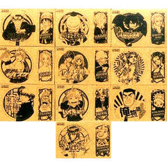 Set of 10 ONE PIECE Shueisha NatsuComi 2014 Summer Comics Fair All Star Set Novelty Cork Coaster & Cork Piece Set [USED]