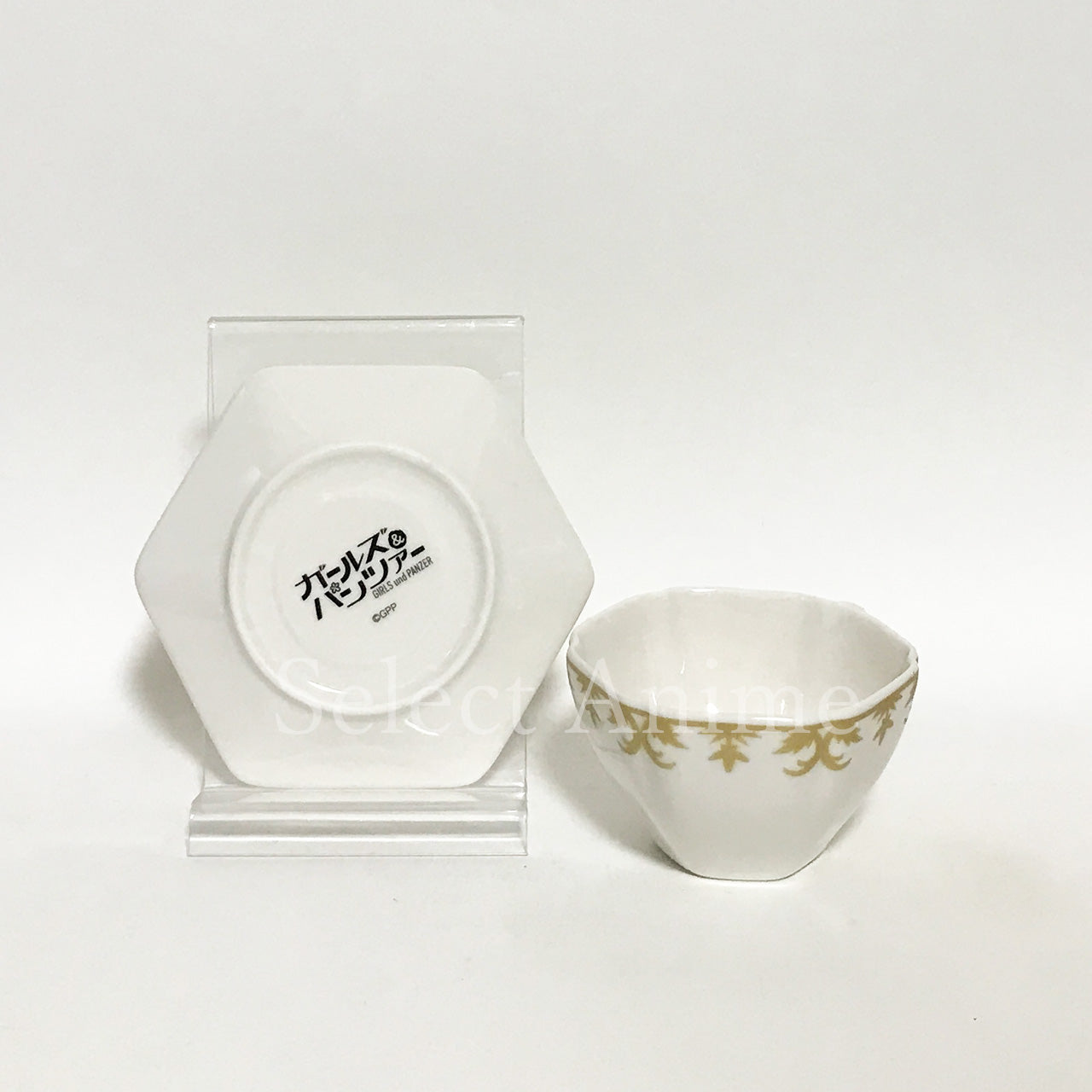 Darjeeling Girls und Panzer Teacup & Saucer All 2 Types Set Cup [USED]