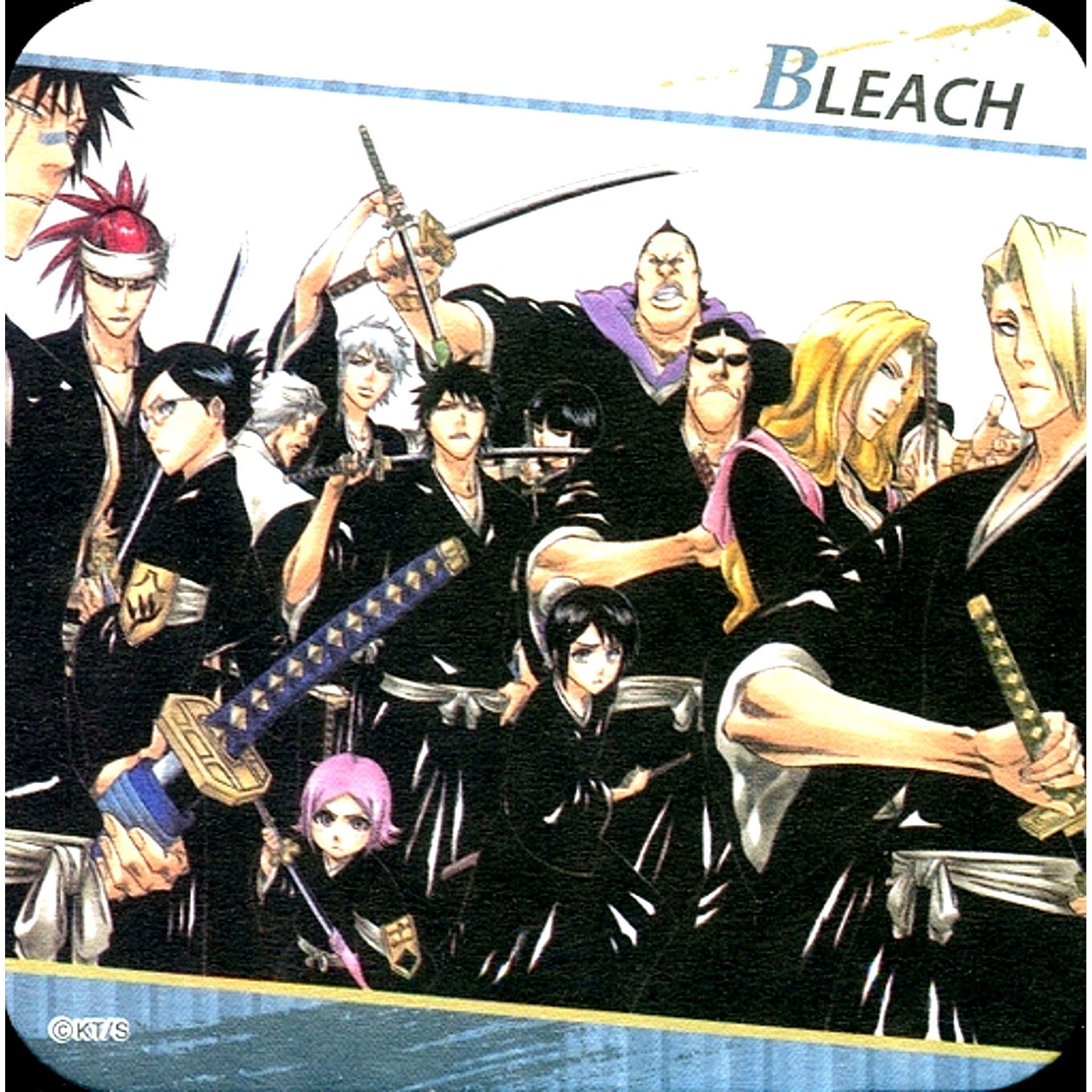 Group Frame Gray BLEACH Art Coaster Jump Festa 2017 Goods [USED]