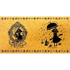 Acerola Mimikyu Set of 2 Cork Coasters Mysterious Encounters Pokemon Pokemon Center Limited [USED]