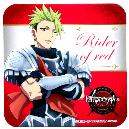Rider of Red Sega Collab Cafe Fate/Apocrypha Vol.2 Drink Order Bonus Special Coaster [USED]