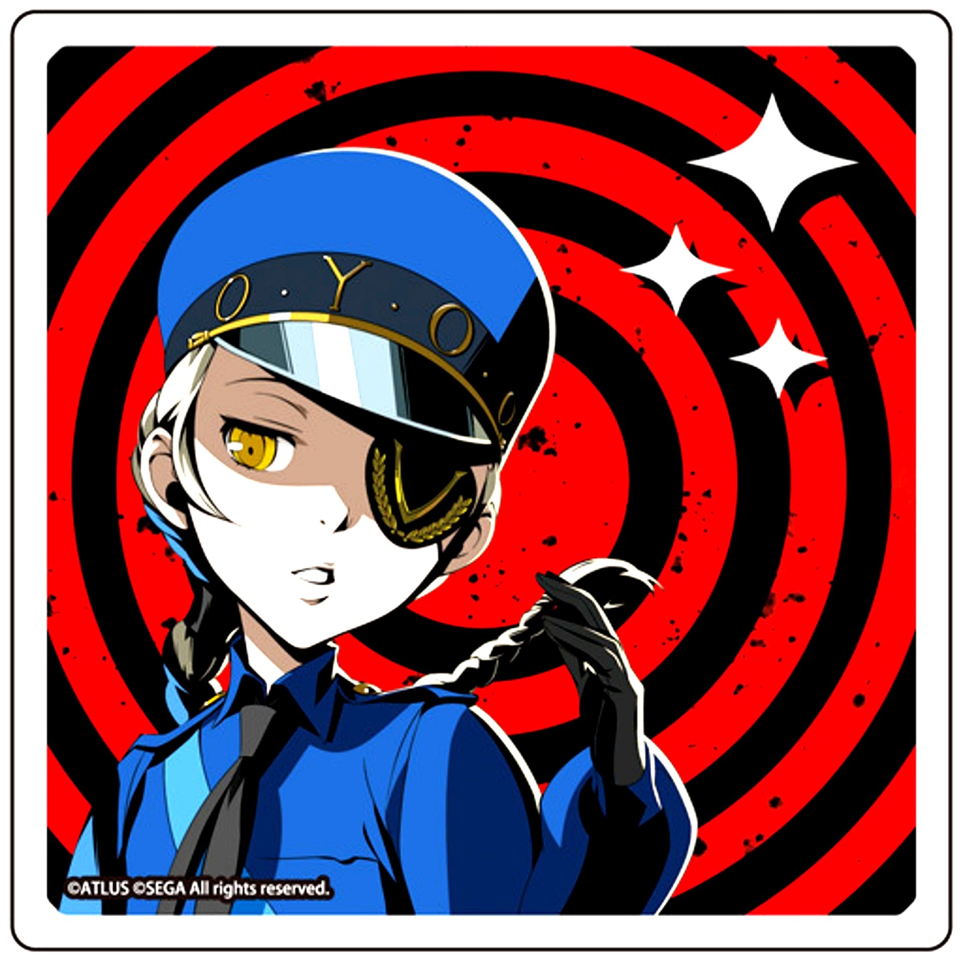 Justine Persona 5 Trading Acrylic Coaster Vol. 1 [USED]