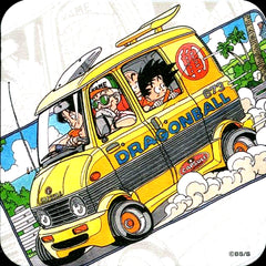 Group Car DRAGON BALL 50th Anniversary Weekly Shonen Jump Exhibition Vol.2 Art Coaster Goods [USED]