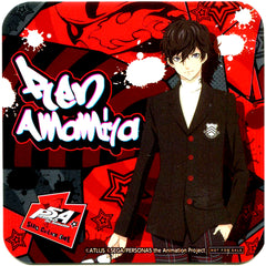 Ren Amamiya Special Coaster Sega Collab Cafe Persona 5 the Animation Part 1 Dessert Order Bonus [USED]