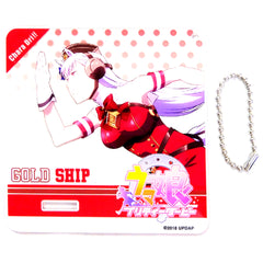 Gold Ship CharaDri Umamusume Pretty Derby x COLLABO CAFE HONPO Acrylic Coaster [USED]