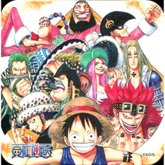 Group Rookies ONE PIECE 50th Anniversary Weekly Shonen Jump Exhibition Vol.3 Art Coaster Voyage Trajectory Goods [USED]