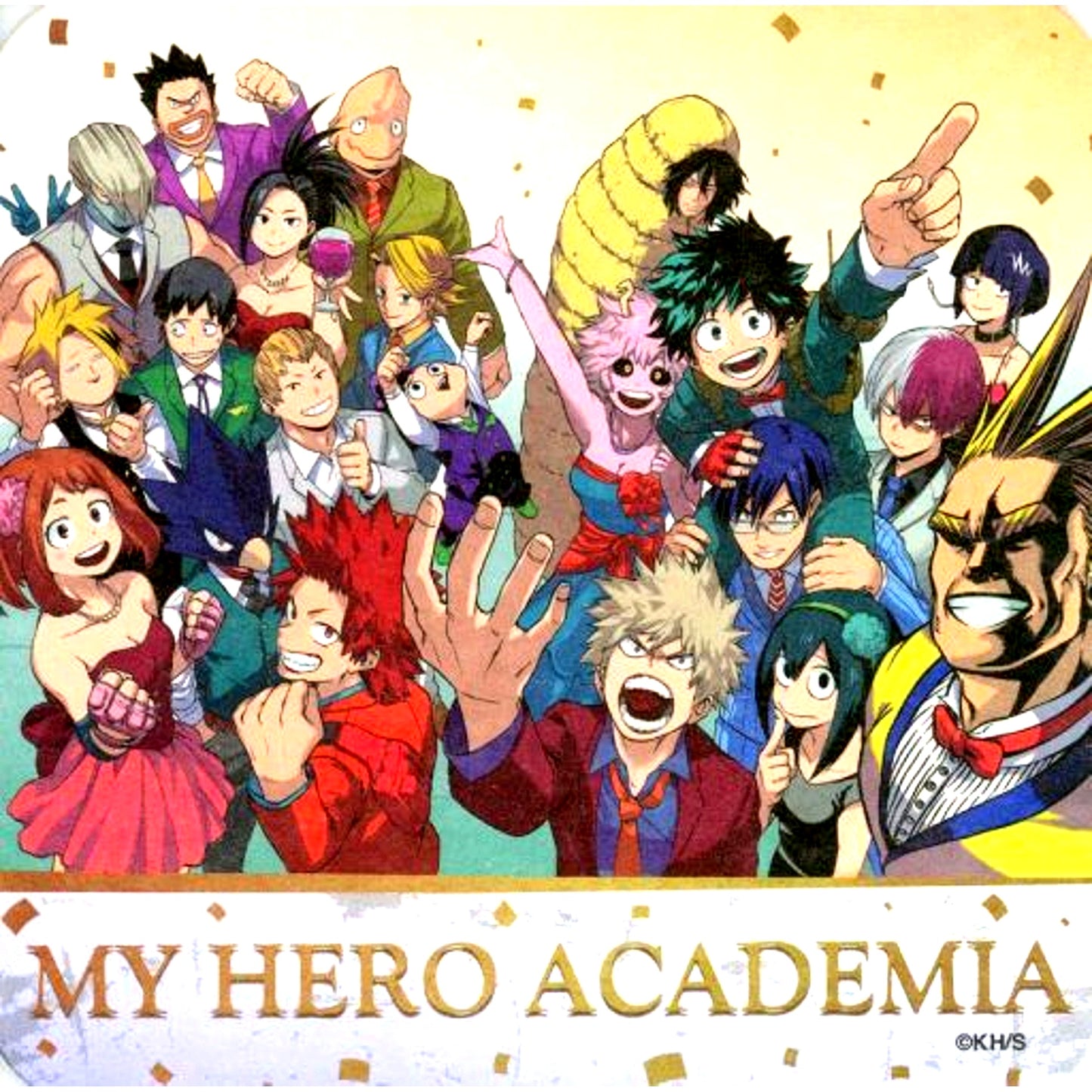 Group My Hero Academia 50th Anniversary Weekly Shonen Jump Exhibition Vol.3 Art Coaster BOX Purchase Bonus Goods [USED]