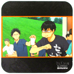 Tobio Kageyama and Keiji Akaashi Prize Coaster Haikyu!! in J-WORLD TOKYO Sold Out Warning Sakanoshita Store Part-Time Job Experience [USED]