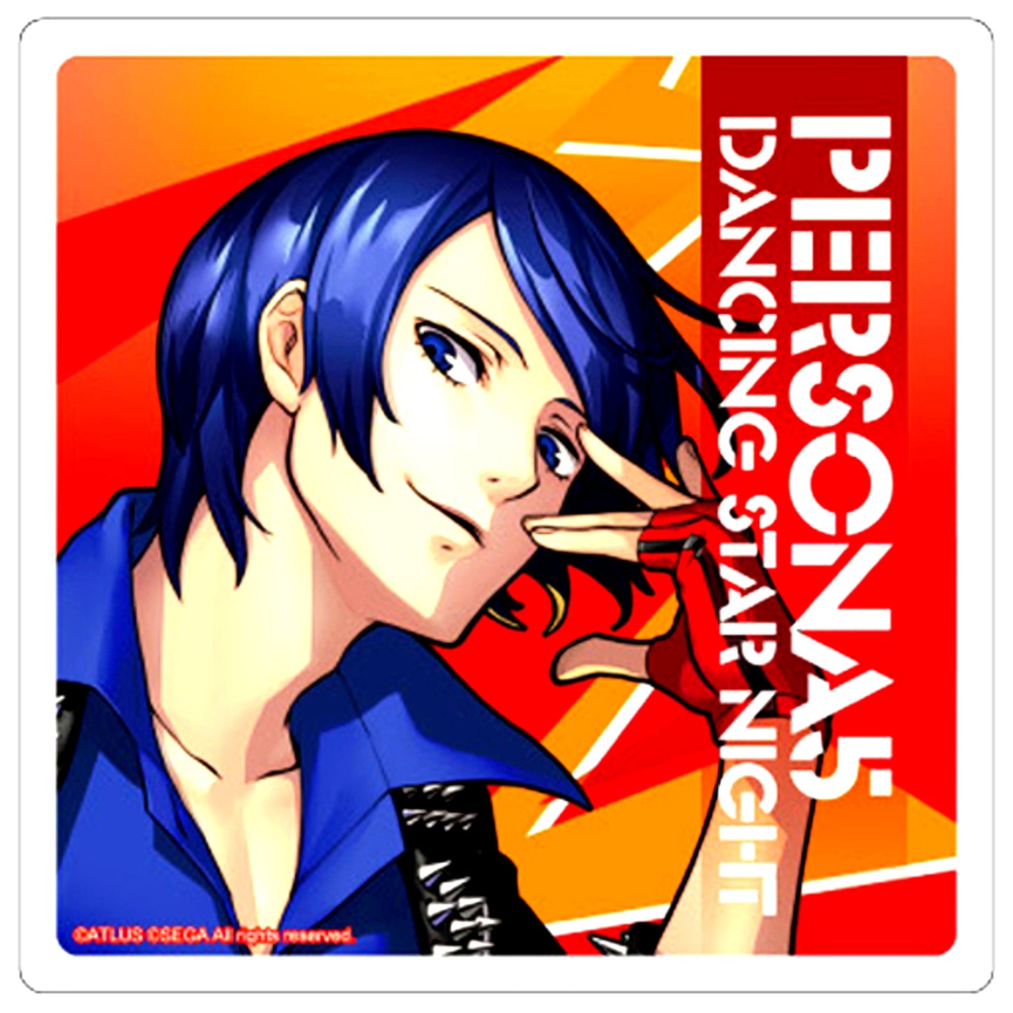 Yusuke Kitagawa Persona 5 Dancing Star Night Ver. Acrylic Coaster [USED]