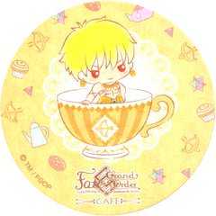 Archer Gilgamesh Original Coaster Fate/Grand Order x Sanrio Cafe Part 2 Menu Order Bonus [USED]