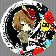 Goro Akechi Coaster Persona 5 the Animation GOOD SMILE animatecafe Menu Order Bonus [USED]